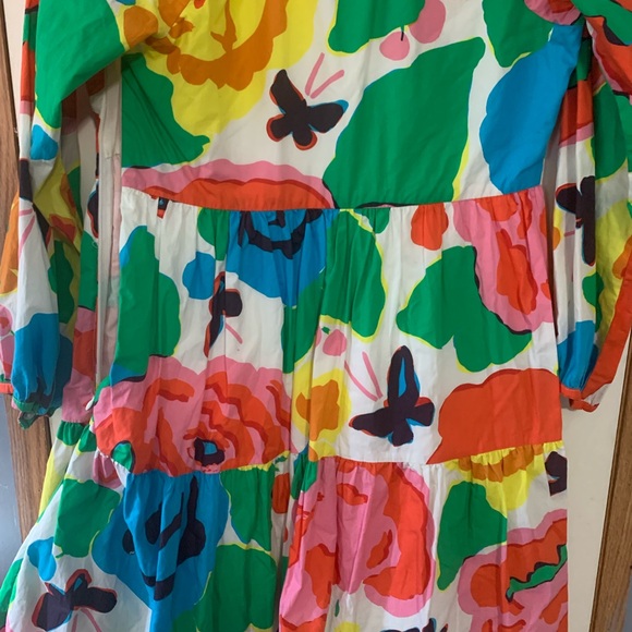 J. Crew Multicolor Ruffled Dress - Picture 7 of 7